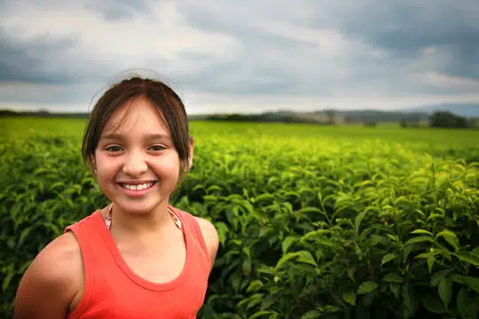 Happy Girl Smiling - Happiness Habits